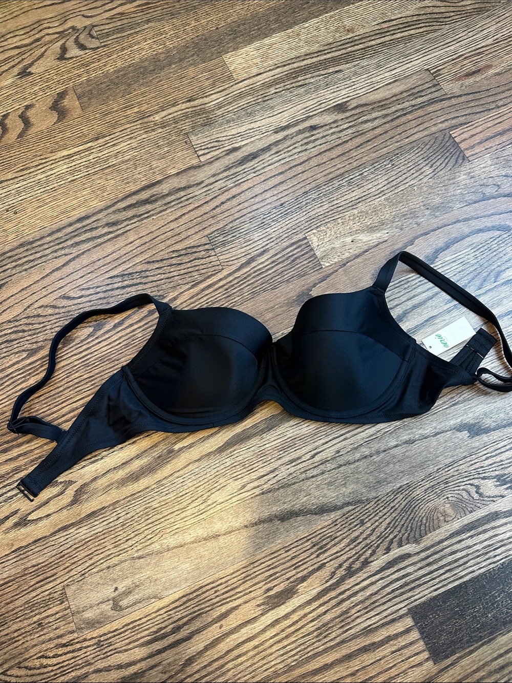aerie Black Smooth Underwire Molded Bra